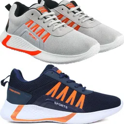 free kicks Combo of 2 FK-444 & 394 Latest Training & Gym Shoes For Men-picture-16