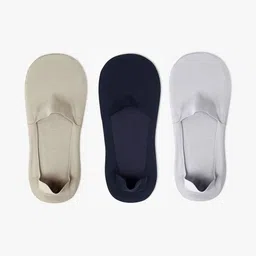 TOFFCRAFT Pack of 3 Men Cotton Shoe Linear Length Socks-picture-32