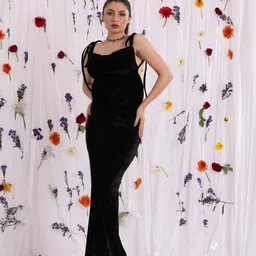 TANDUL Women Shoulder Straps Gown Dress-image-66