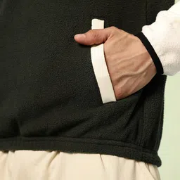 HRX by Hrithik Roshan Colourblocked Hooded Pullover Sweatshirt image 5