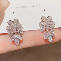 Estailo fashion Floral Drop Earrings-image-75