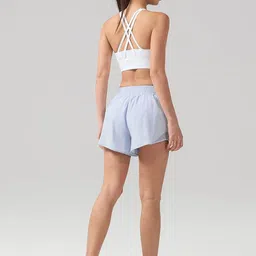 JC Collection Women Loose Fit High-Rise Training or Gym Fashion Shorts image 3