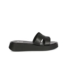 Viviblu Solid Leather Platform Sandals image 5