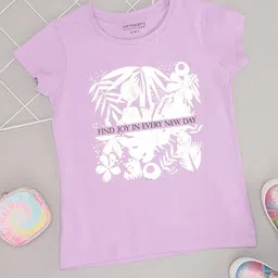 Pantaloons Junior Girls Applique T-shirt-picture-24