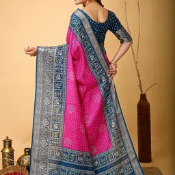 DIVASTRI Kalamkari Zari Saree image 2