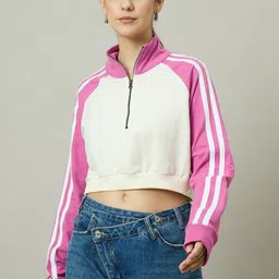 REPRISE Women Colourblocked Sweatshirt-picture-34