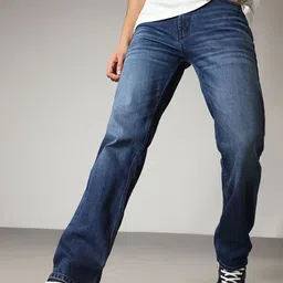 Banana Club Men Shady Blue Straight Fit Denim-picture-10
