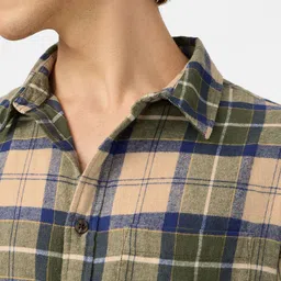 The Souled Store Men Opaque Checked Casual Shirt image 3