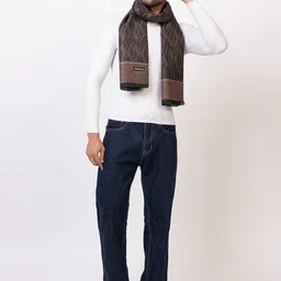 Amoldo Unisex Patterned Acrylic Mufflers image 2