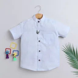 BAATCHEET Boys Opaque Party Shirt-image-47