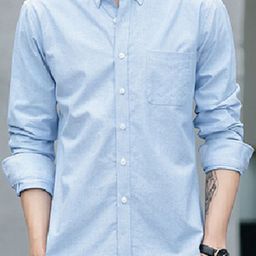 HERE&NOW Men Slim Fit Opaque Casual Shirt-picture-27
