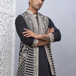 Jompers Men Regular Kurta with Trousers image 2