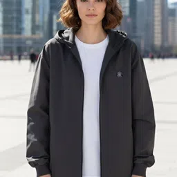 Promount Women Lightweight Outdoor Hooded Windbreaker Jacket-picture-43