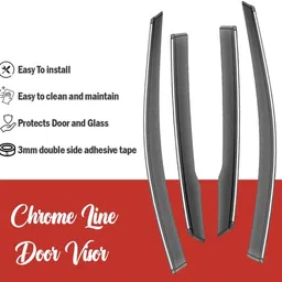 genfrid Non-convertibles Rear, Front Wind Deflector image 3