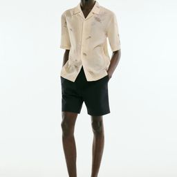 H&M Relaxed Fit Poplin Shorts-picture-28