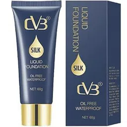 CVB Oil Free Waterproof Liquid Foundation- 60 g- Natural Beige image 2