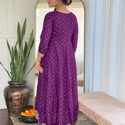 SHREE KHODAL FASHION Women Printed Panelled Sequinned Kurta with Trousers & Dupatta image 5