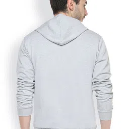Campus Sutra Men Printed Hooded Sweatshirt image 2