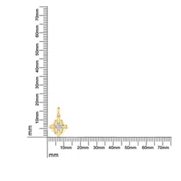 avsar Avsar BIS Hallmark AVP1149YB 14kt Cubic Zirconia Yellow Gold Pendant image 3