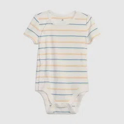 GAP Boys Striped Pure Cotton Round Neck Bodysuit-picture-22