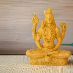 MISS PEACH Lord Shiva Religious Idol Showpiece-picture-14
