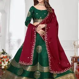 Mr Y Women Silk Lehenga Choli-picture-29