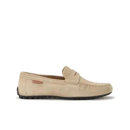 GUESS Leather Square Toe Loafers image 5