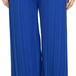 gladly Pack of 2 Women Relaxed Multicolor Lycra Blend Trousers image 2