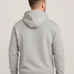 YONGE Men Hooded Sweatshirt image 2