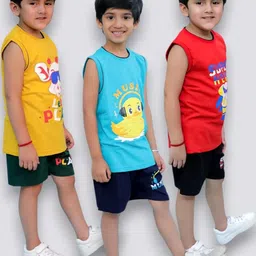 CHANDRIKA Boys Multi Clothing Set image 2
