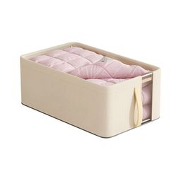 HOUSE OF QUIRK Beige Set of 1 Regular Multi-Utility Organisers-picture-2