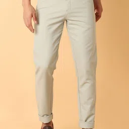 V-Mart Men Slim Fit Chinos Trousers-image-76