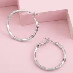 Kushal's Fashion Jewellery Circular Hoop Earrings image 3