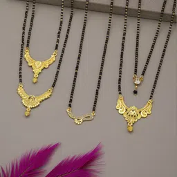 VEMISHTI Gold-Plated Mangalsutra-picture-29