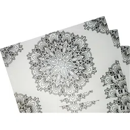 Aura 3-Pcs Black & White Printed Fridge Organisers image 3