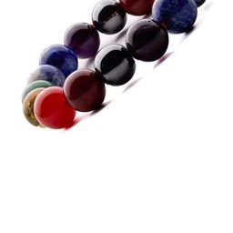 VIBESLE Multicoloured Crystals Elasticated Bracelet-picture-44