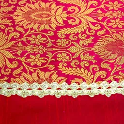 PILOVILO Maroon & Yellow Ethnic Motifs Woven Design Table Runners image 3