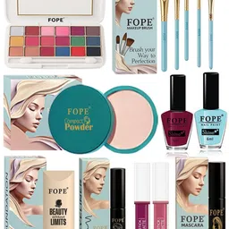 FOPE Set Of 14 Long Lasting Smudge Proof Party Glam Makeup Combo image 1