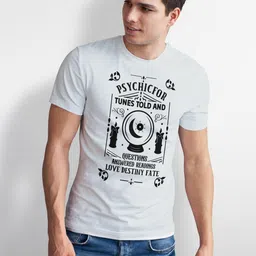 Seekbuylove Men Printed Bio Finish T-shirt image 3