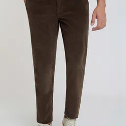 Parx Men Tailored Tapered Fit Trousers-picture-11