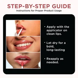 Orgatre Mood Bliss Long Lasting & Hydrating Liquid Lipstick - 4.5 ml - Choco Sizzler - 31 image 2