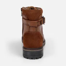 Mochi Men Leather Regular Boots image 4