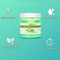Biocare Cucumber Gel With Cucumbre Extract - 500 ml image 2