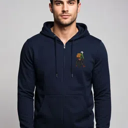 ADRO Men Printed Hooded Sweatshirt-picture-34