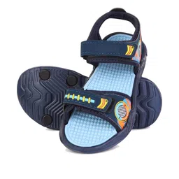 PENNEN Boys Blue Velcro Comfort Sandals image 2