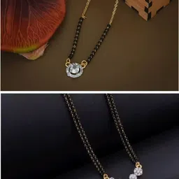 Anouk Pack of 2 Brass Mangalsutra-picture-19