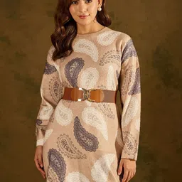 SAHASIKA Women Printed Woollen Pullover-picture-51