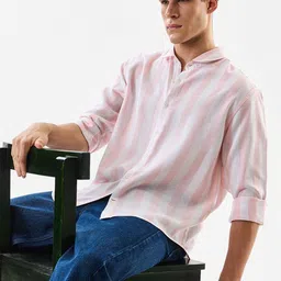 Snitch Vertical Striped Long Sleeves Shirt-picture-36