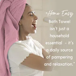 Layers Pink Pure Cotton 450 GSM Bath Towel image 3