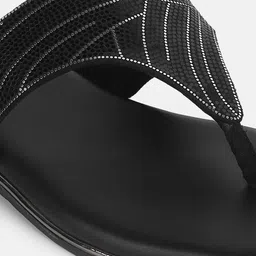 Mochi Women Printed T-Strap Flats image 3